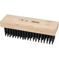 6SB Brosse &agrave; r&eacute;curer manuelle, Acier au carbone, 6 x 19 rangs de fils, Longueur 7-1/4" Seaboard Timber Mart