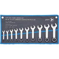SCWS-10S Stubby Wrench Sets, Combination, 10 Pieces, Imperial Seaboard Timber Mart