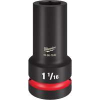 Shockwave Impact Duty Thin Wall Extra Socket, Impact, 1-1/16", 1" Drive, 6 Points, Deep Seaboard Timber Mart