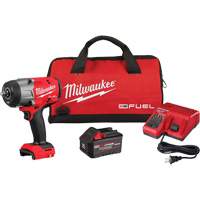 M18 Fuel High Torque Impact Wrench with Friction Ring RedLithium Forge Kit, 18 V, 1/2" Socket Seaboard Timber Mart