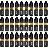 Jeu de forets &agrave; chocs FLEXTORQ 30 mcx, Phillips, #2, Prise 1/4" Seaboard Timber Mart