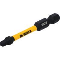 Jeu de forets de vissage Tic-Tac pr&ecirc;t &agrave; l'impact 15 mcx, Carr&eacute;e, Embout #2, Prise 1/4", Longueur 2" Seaboard Timber Mart