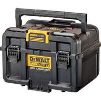 ToughSystem&reg; 2.0 20V Dual Port Charger, 14" x 15" x 9", Black/Yellow Seaboard Timber Mart
