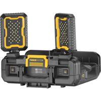 ToughSystem&reg; 2.0 Adjustable Work Light with Storage, 16" x 11" x 14", Black/Yellow Seaboard Timber Mart