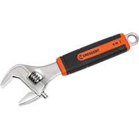 Adjustable Wrench, 6" L, 26 mm/1-4/5" Max Width, Chrome/Polished Seaboard Timber Mart