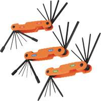 Pro Folding Hex Key Set, 31 Pcs., Metric & Imperial/Torx&reg; Seaboard Timber Mart
