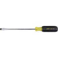 JKSS-8R Slot Screwdriver, 3/8" Tip, Round, 8" L, Cushion Grip Handle Seaboard Timber Mart