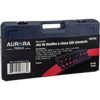 Jeu de douilles SAE, 29 Mcx, Chocs, Prise de 3/4" Seaboard Timber Mart