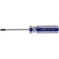Blue Transparent Striped Philips Screwdriver, #1, Plastic Handle Seaboard Timber Mart