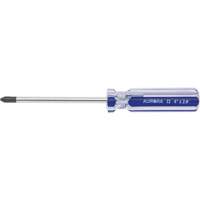 Blue Transparent Striped Philips Screwdriver, #2, Plastic Handle Seaboard Timber Mart