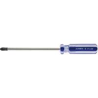 Blue Transparent Striped Philips Screwdriver, #3, Plastic Handle Seaboard Timber Mart