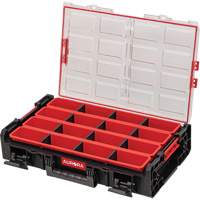 Organisateur tr&egrave;s grand avec bacs longs Arx, 23" x 15-1/5" x 5", Noir Seaboard Timber Mart