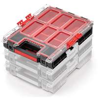 Organisateur moyen avec bacs Arx, 10-3/10" x 14-3/10" x 3", Noir Seaboard Timber Mart