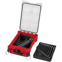 Jeu de cl&eacute;s avec organisateur compact PackOut, Combinaison, 15 morceaux, M&eacute;trique Seaboard Timber Mart