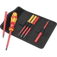 Tournevis imp&eacute;rial porte-embouts Kraftform Kompakt VDE 7 et embouts, 1000 V, 6 M Seaboard Timber Mart