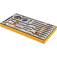 MEGAMOD Master Mechanics Tool Set in Premium Modular Foam Trays with Tool Storage, 1268 Pieces Seaboard Timber Mart