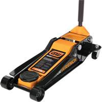 Low Profile Floor Jack, 3.5 Ton(s) Capacity, 3-3/4" Lowered, 21-3/4" Raised, Manual Hydraulic Seaboard Timber Mart