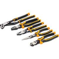 PITBULL Cushion Grip Pliers Set in Foam Storage Tray, 5 Pieces Seaboard Timber Mart