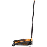 Heavy-Duty Floor Jack, 3 Ton(s) Capacity, 5-1/4" Lowered, 18-1/4" Raised, Manual Hydraulic Seaboard Timber Mart