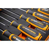 Jeu de tournevis bimat&eacute;riau Torx dans un plateau de rangement en mousse, 10 mcx Seaboard Timber Mart