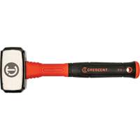 Drilling Hammer, 3 lbs., Fibreglass Handle, 4" L Seaboard Timber Mart