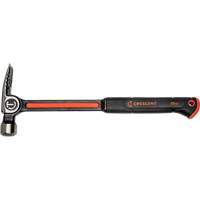 Marteau de charpente en acier avec face meul&eacute;e, 22 oz, Prise en Acier plein, 16" lo Seaboard Timber Mart