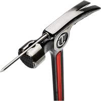 Marteau de charpente en acier avec face meul&eacute;e, 22 oz, Prise en Acier plein, 16" lo Seaboard Timber Mart