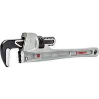 Cl&eacute; pour tuyau &agrave; m&acirc;choires &eacute;troite, Cap des m&acirc;choires 1-9/10", Longueur 10", Fini Rev&ecirc;tement en poudre, Prise Aucune Seaboard Timber Mart