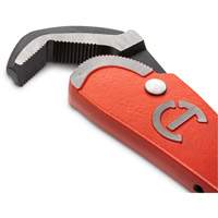 Cl&eacute; pour tuyau en acier auto-ajustable, Cap des m&acirc;choires 2-1/2", Longueur 16", Fini Rev&ecirc;tement en poudre, Prise Non-ergonomique Seaboard Timber Mart