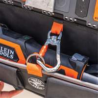 Bucket Work CentreS-Hook Large Pouch Module, Nylon, 3 Pockets, Black/Orange Seaboard Timber Mart