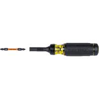 15-in-1 Ratcheting Impact-Rated Multi-Bit Torsion Zone Screwdriver, 9-1/2" L, Cushion Grip Handle Seaboard Timber Mart