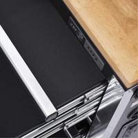 HDRC5212 Armoire mobile de s&eacute;rie HD, 12 tiroirs, 51-1/4" la x 21" p x 40-3/10" h, Noir Seaboard Timber Mart