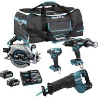XGT Brushless 4-Tool Combo Kit, Lithium-Ion, 40 V Seaboard Timber Mart