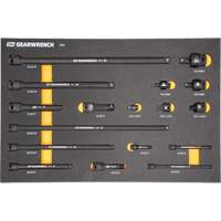 Mechanics Tool Set in Modular Foam Trays with Storage Unit, 247 Pieces Seaboard Timber Mart
