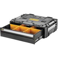 Tiroir 2.0 DXL TOUGHSYSTEM, 30" x 21-13/20" x 9-17/20", Noir/Jaune Seaboard Timber Mart