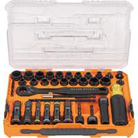 KNECT Complete Impact Pass Through & Flip Socket Set, 39 Pcs, Impact Seaboard Timber Mart