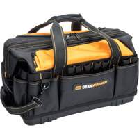 Sac &agrave; outils de 20" pour les professionnels, Nylon, 33 pochettes, Noir/Orange Seaboard Timber Mart