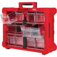 Organisateur PACKOUT &agrave; bac inclinable, 15-1/5" x 19-7/10" x 6-7/10", Noir/Rouge Seaboard Timber Mart