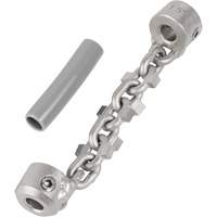 1-1/4" - 1-1/2" Standard Chain Knocker for 1/4" Chain Snake Cable Seaboard Timber Mart
