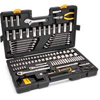 Jeu doutils de qualit&eacute; professionnelle &agrave; 72 dents, 6 pans et &agrave; prise 3/8" et 1/4" Seaboard Timber Mart