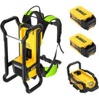 Ensemble de vibrateur sac-&agrave;-dos POWERSHIFT Seaboard Timber Mart