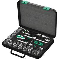 8100 SB 2 Zyklop Speed Ratchet Set, 43 Pcs, 3/8" Drive Size Seaboard Timber Mart