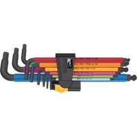 950/9 Hex-Plus Multicolour L-Key Set, 9 Pcs., Imperial Seaboard Timber Mart