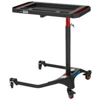 JUHT-100A Adjustable-Height Under-Hood ABS Tool Tray, 0 Drawers, 18-7/10" L x 31-17/20" W x 48-2/5" H, Black Seaboard Timber Mart