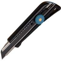 18mm Professional Knife with Ratchet, Stainless Steel, Heavy-Duty, Plastic Handle Seaboard Timber Mart
