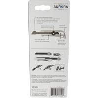 18mm Professional Knife with Ratchet, Stainless Steel, Heavy-Duty, Plastic Handle Seaboard Timber Mart