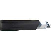 25mm Retractable Knife, Stainless Steel, Heavy-Duty, Rubber Handle Seaboard Timber Mart