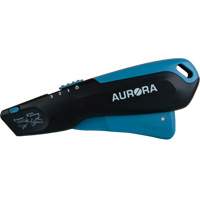 Retractable Safety Knife , Stainless Steel, Heavy-Duty, Plastic/Aluminum Handle Seaboard Timber Mart