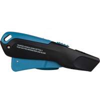 Retractable Safety Knife , Stainless Steel, Heavy-Duty, Plastic/Aluminum Handle Seaboard Timber Mart