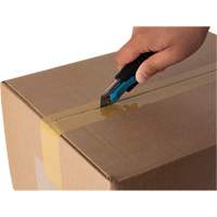 Standard-Duty Retractable Safety Knife, Stainless Steel, Rubber Handle Seaboard Timber Mart